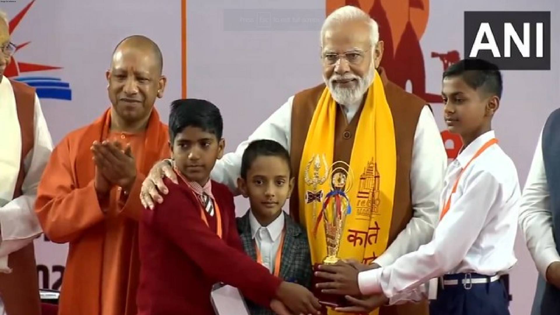 PM Modi distributes prizes to winners of Sansad Sanskrit Pratiyogita in Varanasi